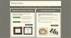 Desktop Screenshot of michaelsutter.com